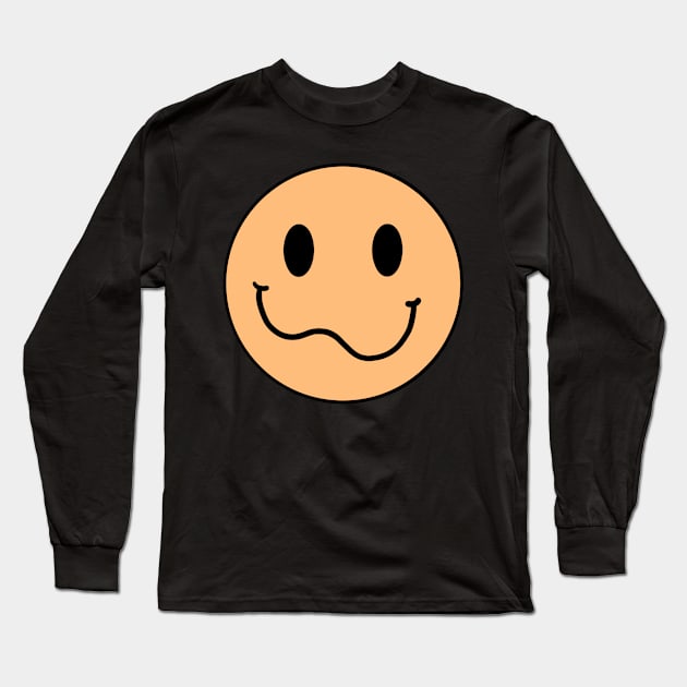 Smiley Long Sleeve T-Shirt by Meg-Hoyt